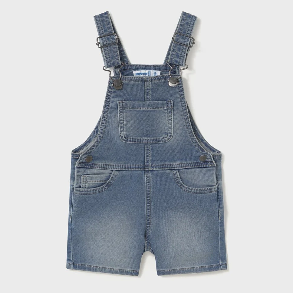 Medium Denim Overalls
