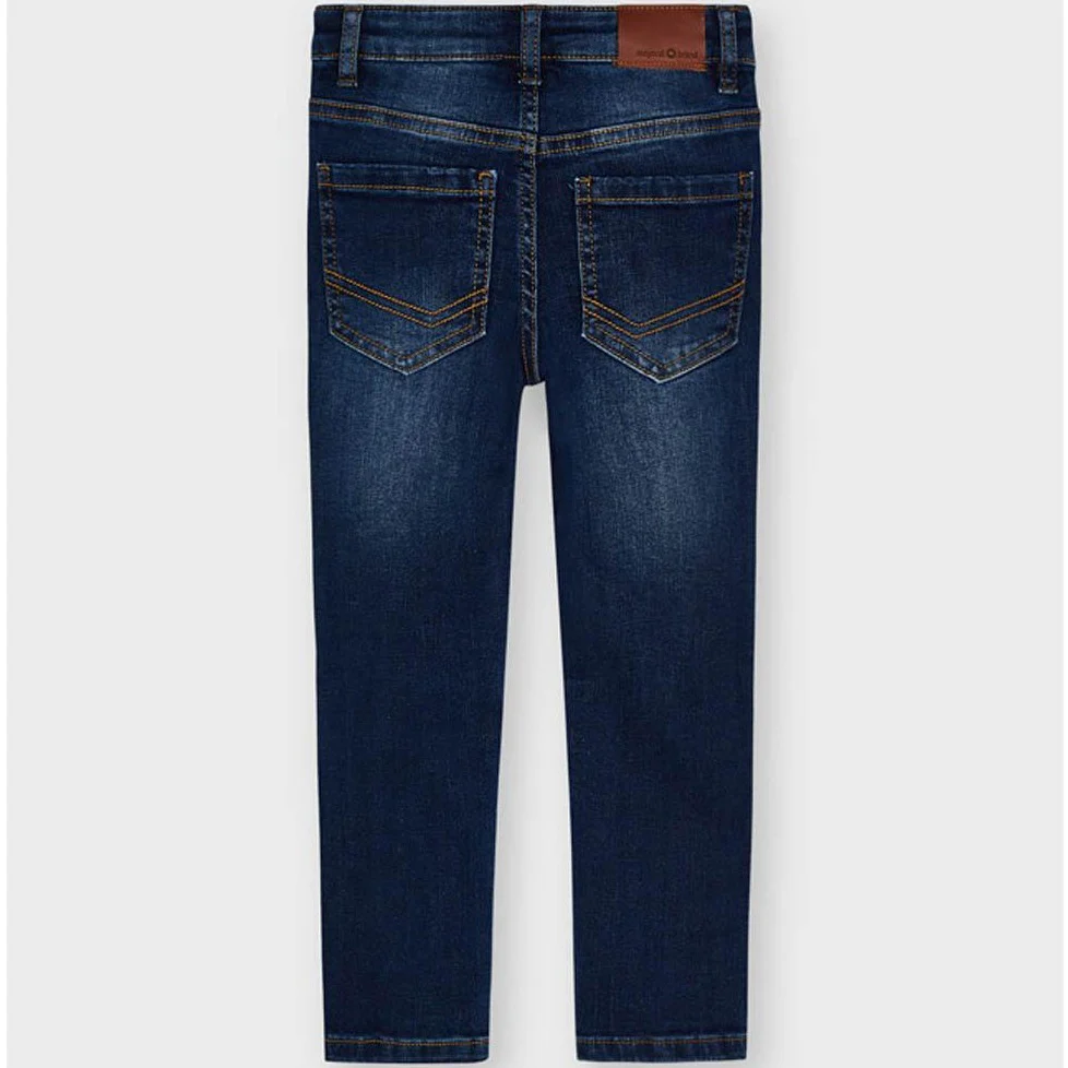 Medium Wash Denim Pant - Image 2