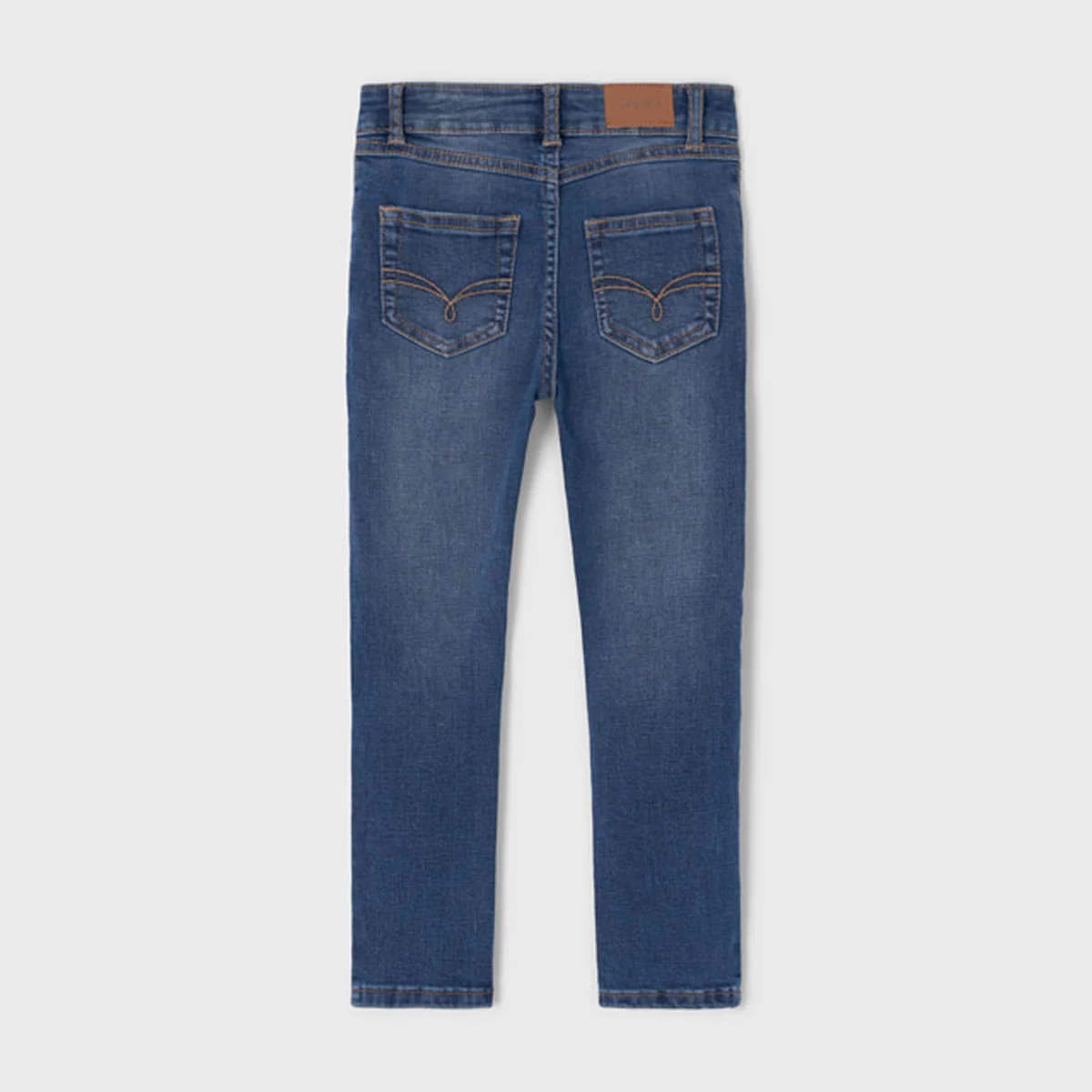 Medium Wash Skinny Jeans - Image 4
