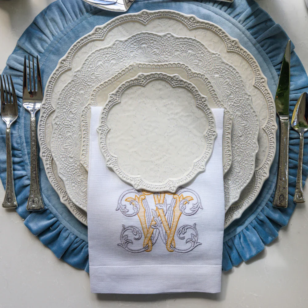 Merletto Antique Canape Plate - Image 4