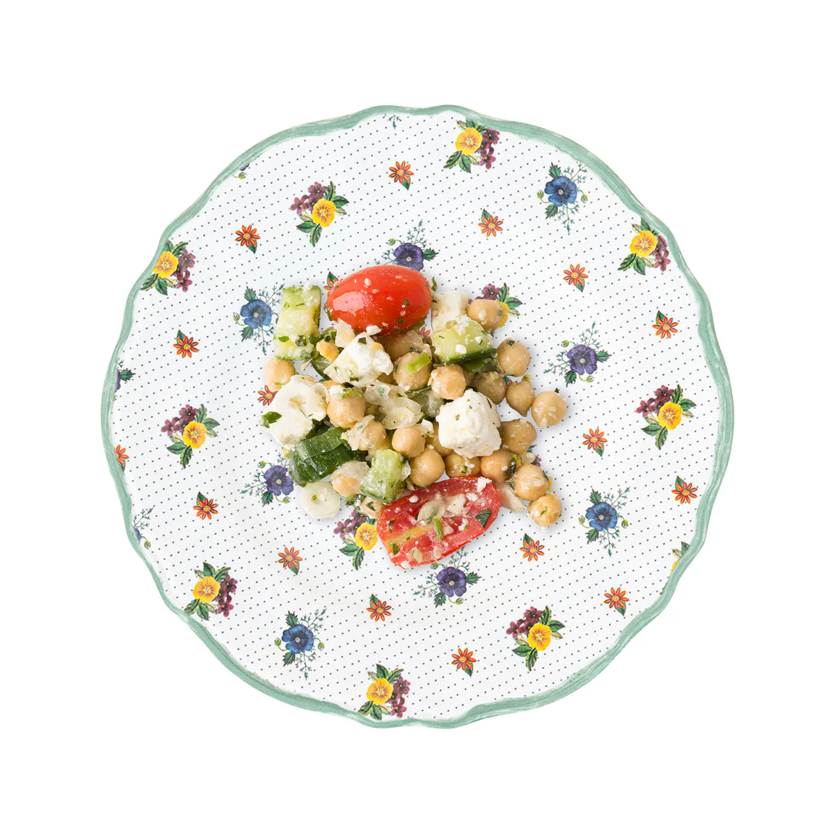 Mirabelle Multi Melamine Dessert/Salad Plate - Image 2