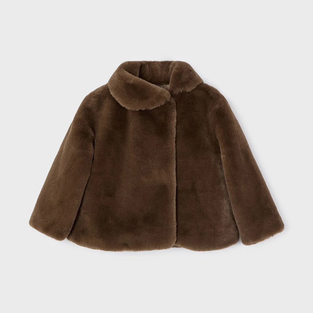 Mocha Faux Fur Coat