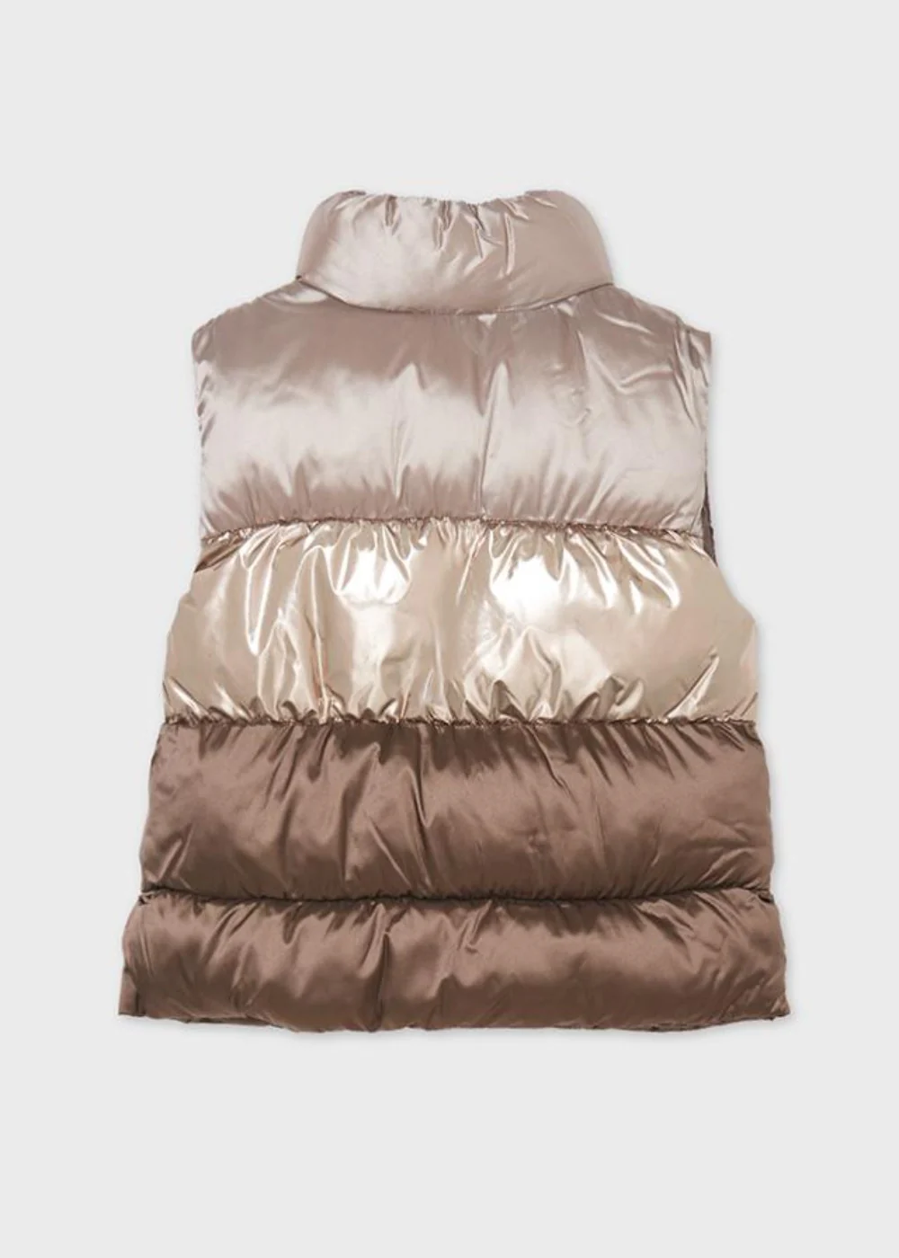 Mocha Padded Vest - Image 3