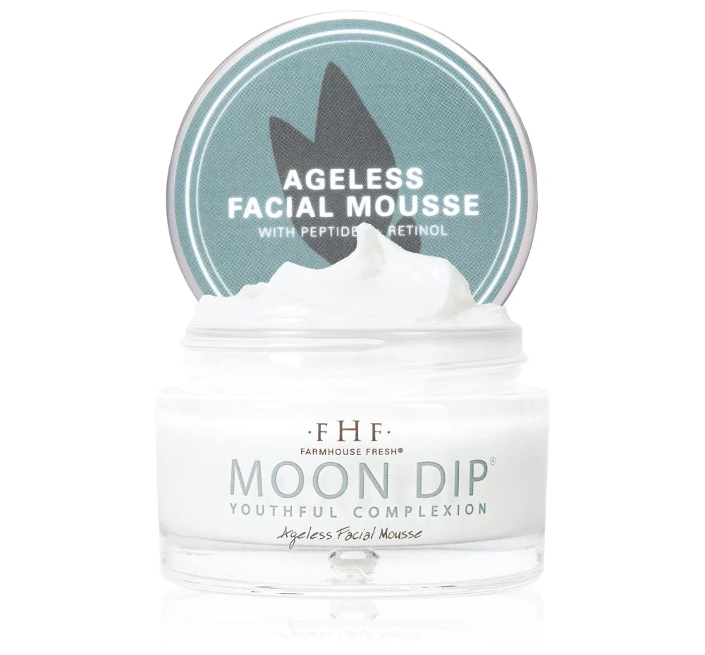 Moon Dip® Youthful Complexion Ageless Facial Mousse with Peptides + Retinol - Image 5