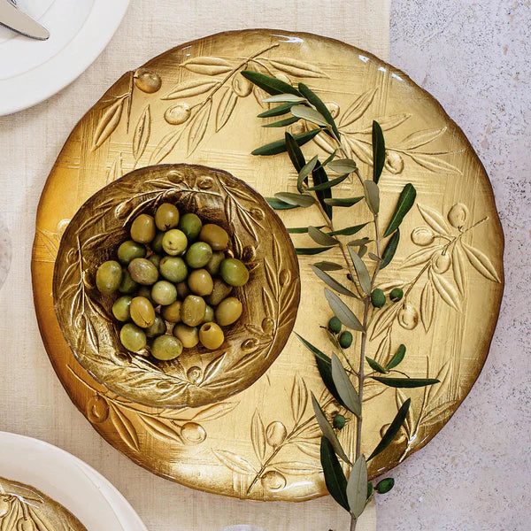 Moon Glass Olive Small Bowl - Image 3