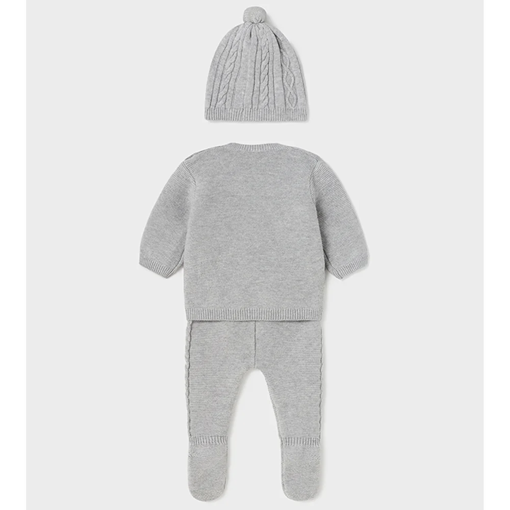 Moon Grey Ecofriends Knit Leg Warmer Set - Image 2