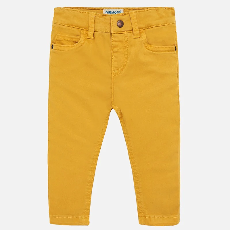 Mustard Casual Twill Pant