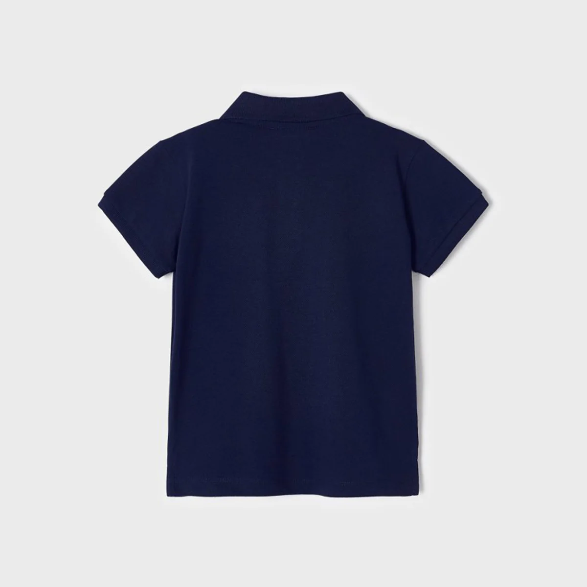 Navy Basic Short Sleeve Polo - Image 2