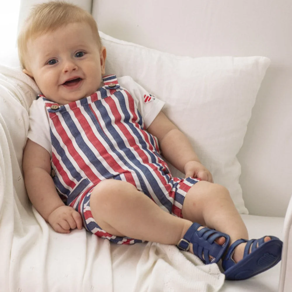 Navy Blue Sandals