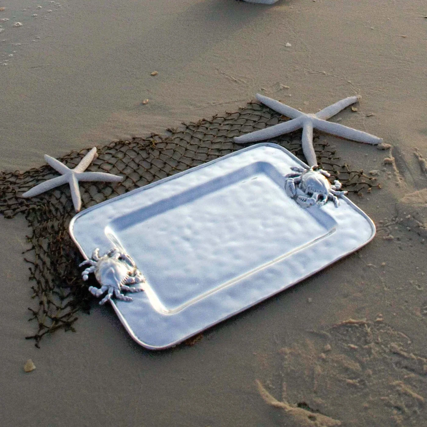 Ocean Crab Medium Rectangular Tray