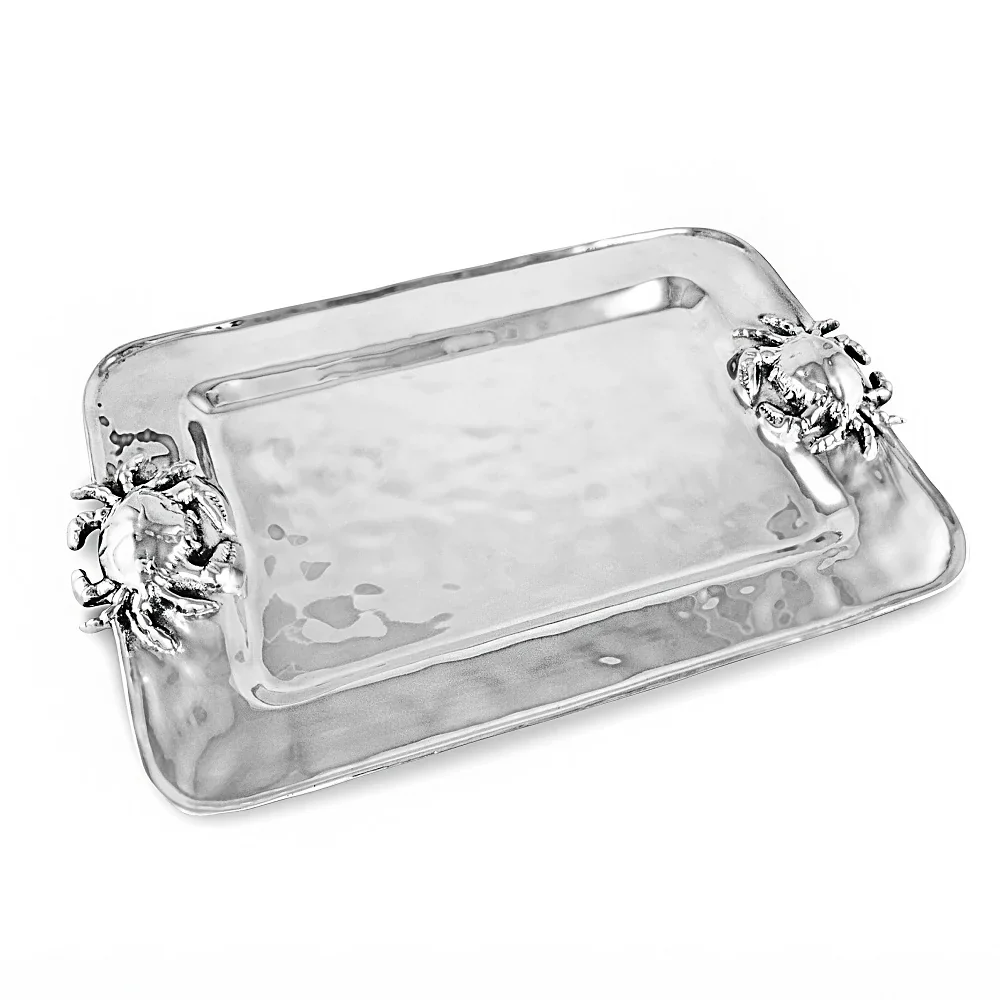 Ocean Crab Medium Rectangular Tray - Image 2