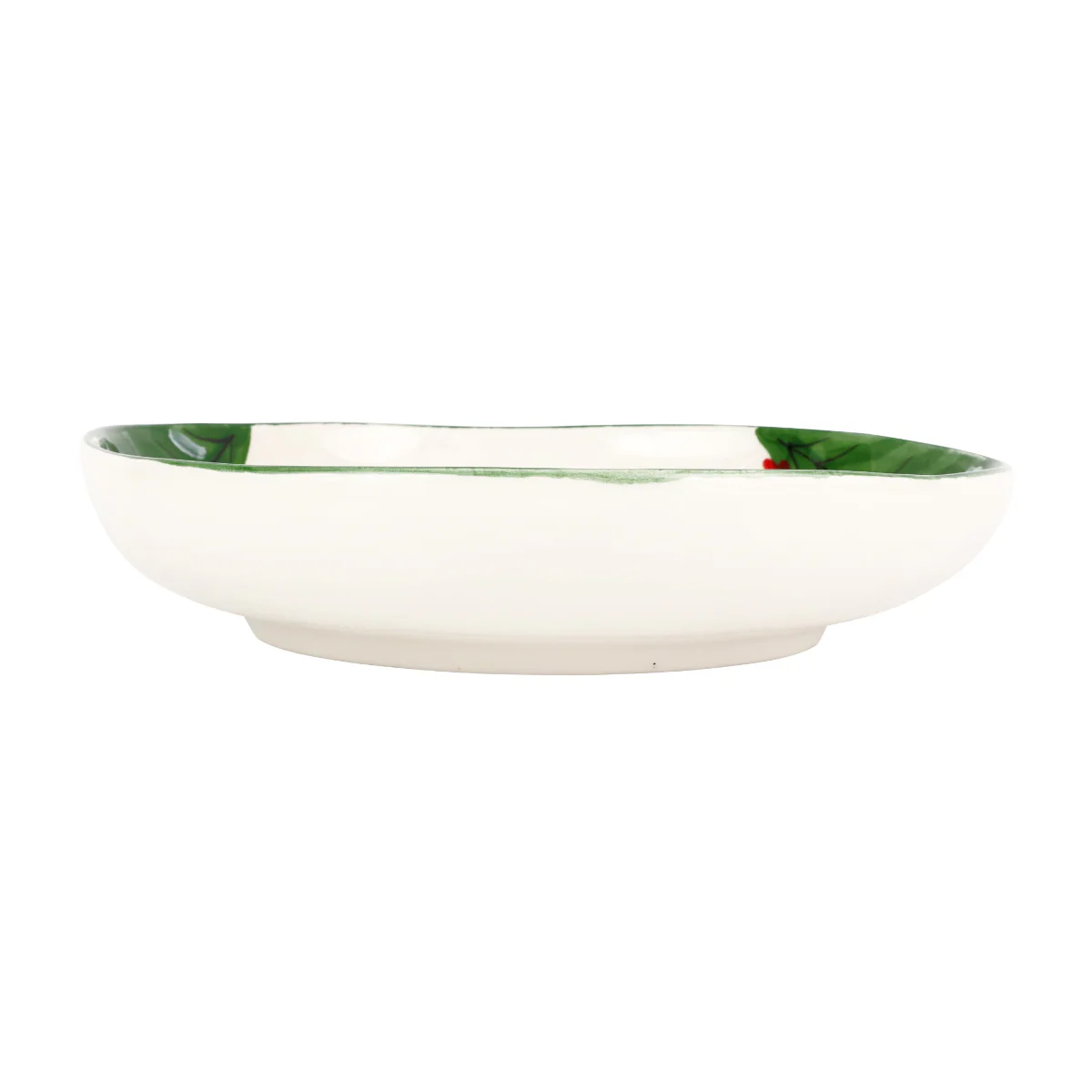 Old St. Nick Shallow Bowl with Apple Basket - Image 2