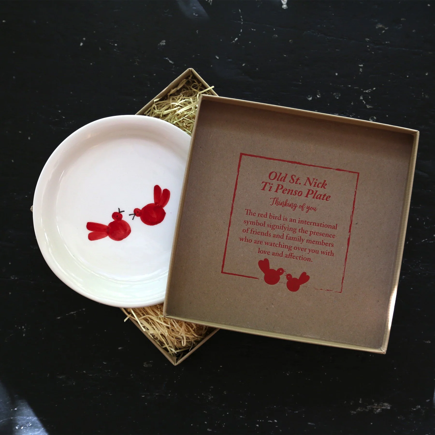 Old St. Nick Ti Penso Plate