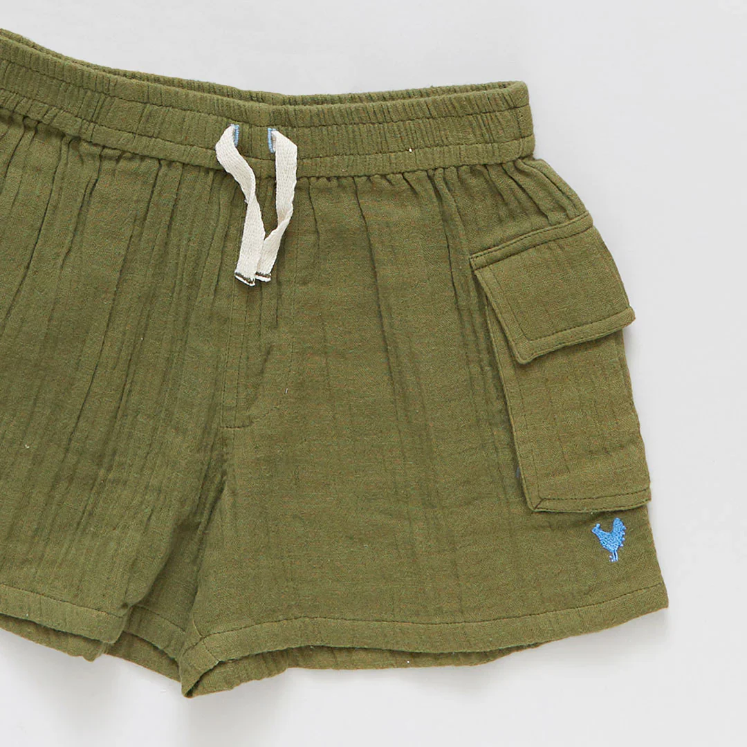 Olive Boys Pull-On Short - Image 3
