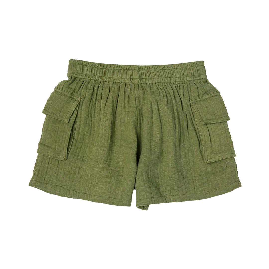 Olive Boys Pull-On Short - Image 4