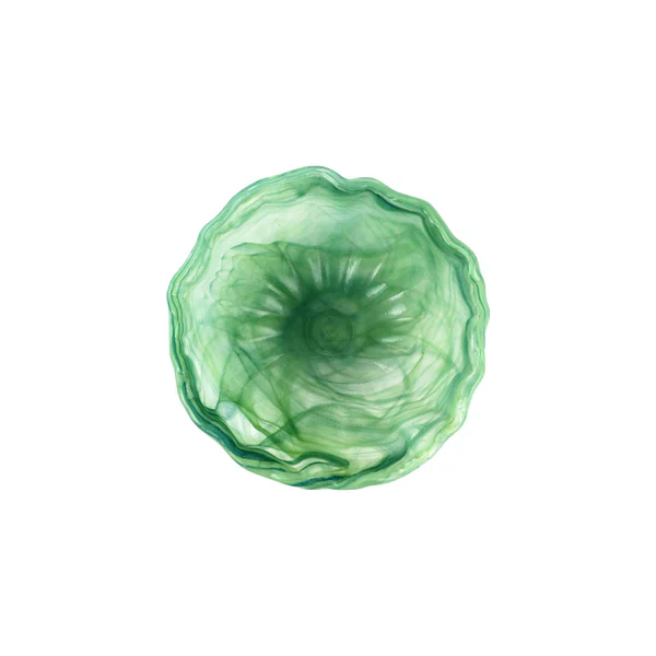 Onda Glass Green Small Bowl - Image 2
