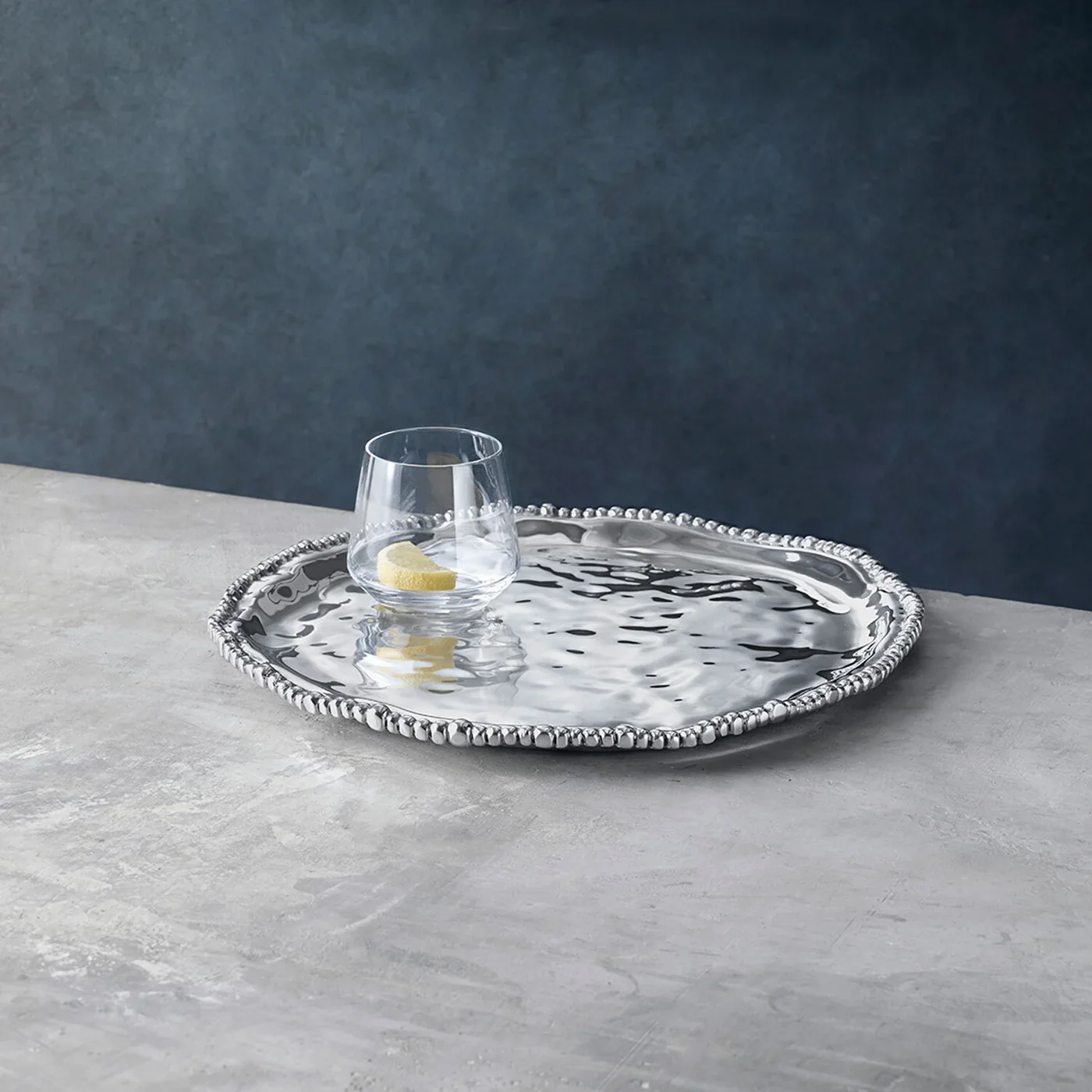 Organic Pearl Nova Round Platter - Image 3