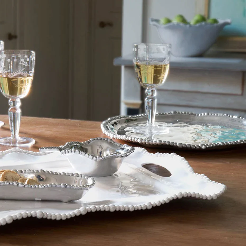 Organic Pearl Nova Round Platter - Image 5