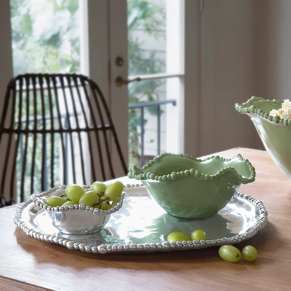 Organic Pearl Nova Round Platter - Image 6