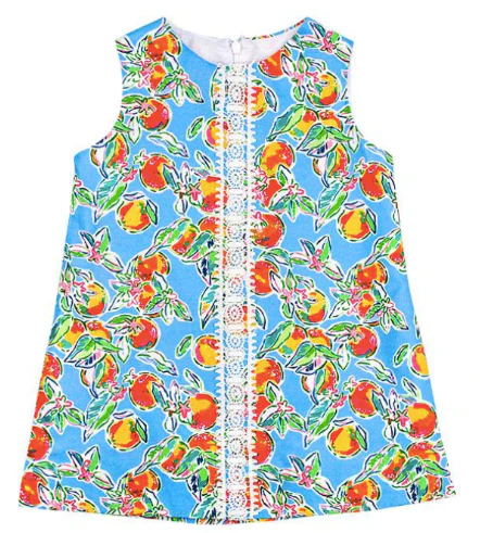 Oranges Print Liza B Dress - Image 5