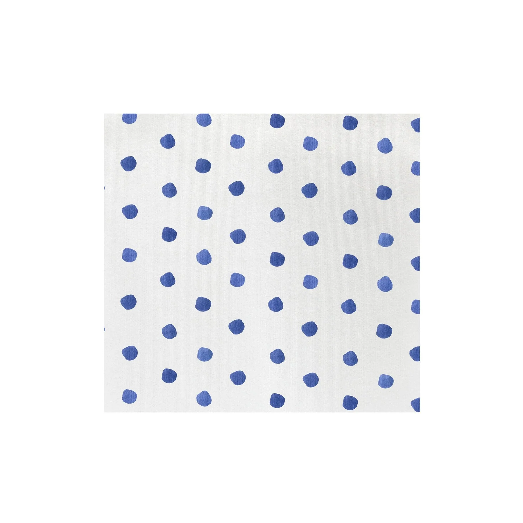 Papersoft Napkins Blue Dot Dinner Napkins - Pack of 50