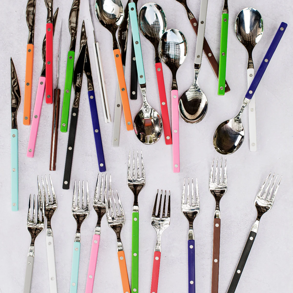 Pastello Pink Place Fork - Image 4