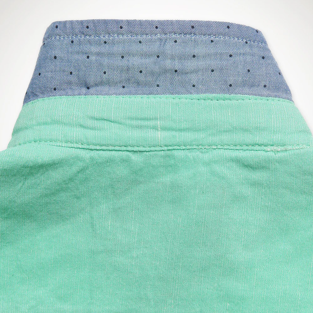Pear Linen Long Sleeve Button Down Shirt - Image 4