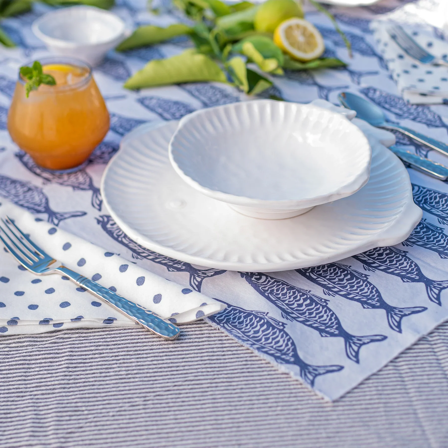Pesce Serena Dinner Plate - Image 2
