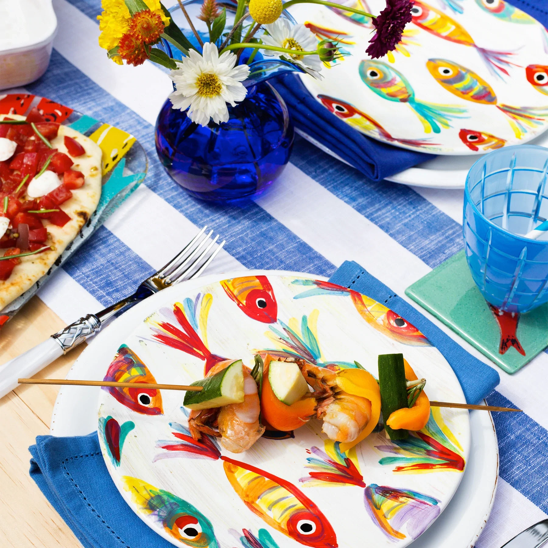 Pesci Colorati Salad Plate - Image 5