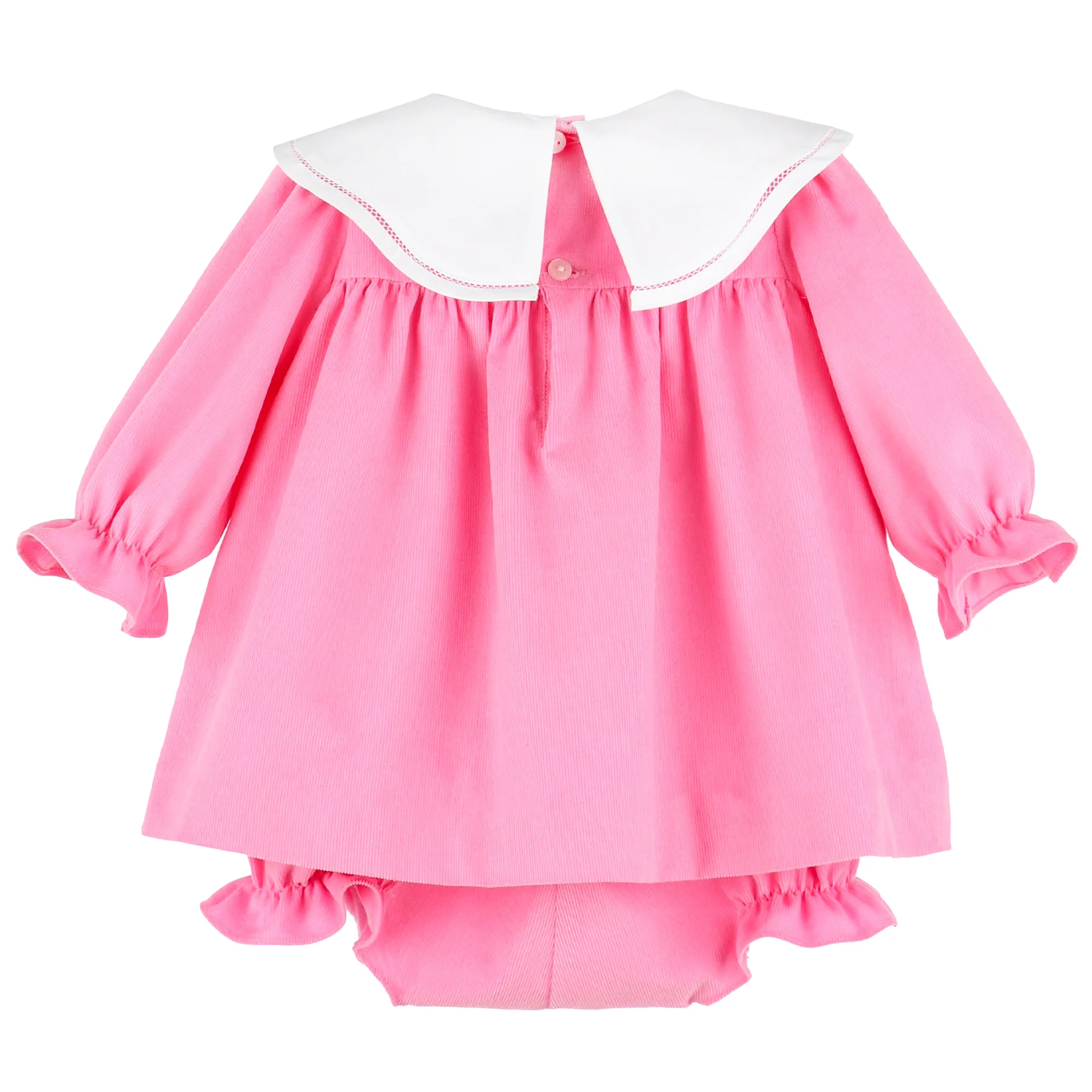 Pink Cozy Club Scallop Float Dress - Image 2
