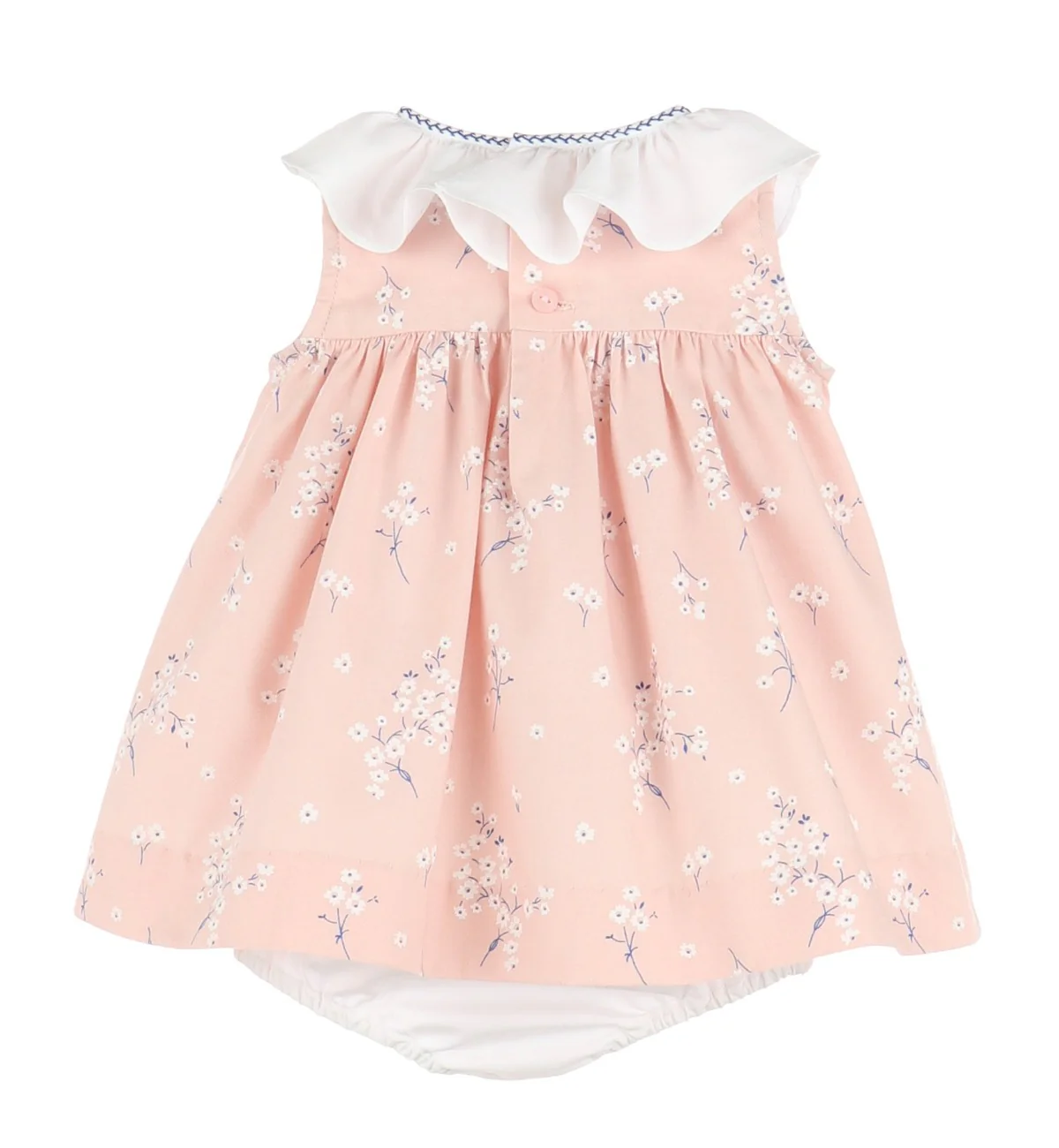 Pink Floral 2 Piece Doll Set - Image 2
