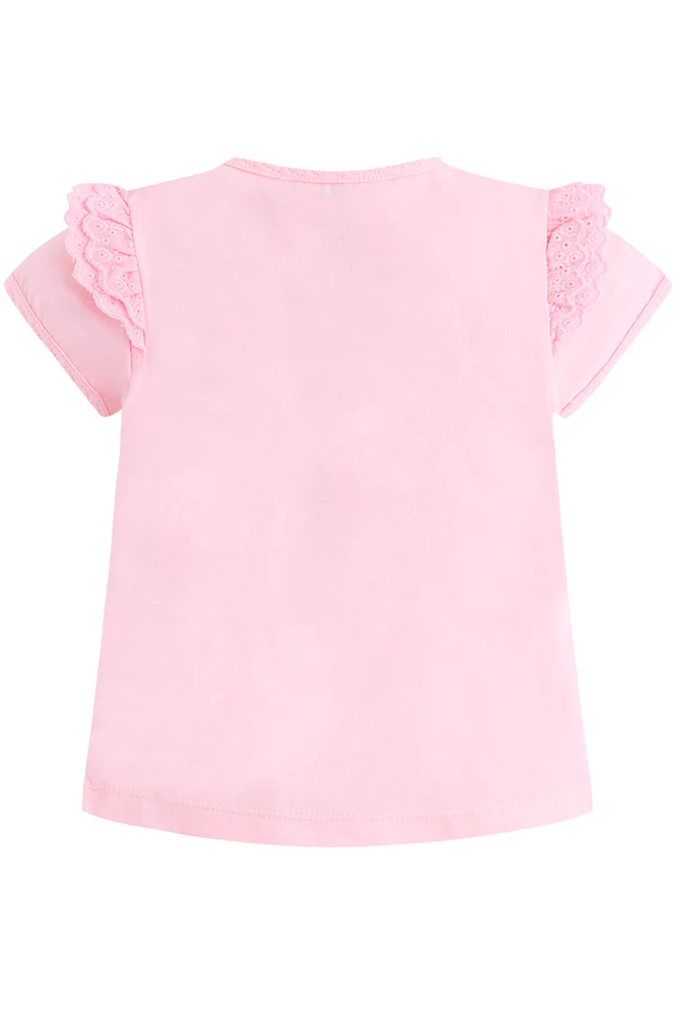 Pink Floral T-Shirt - Image 3