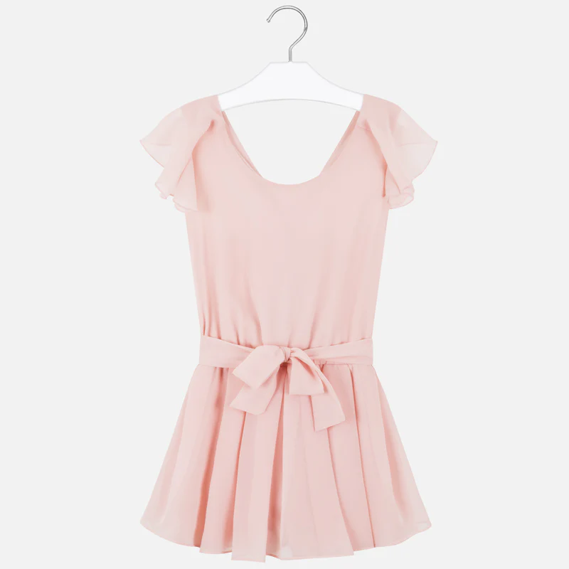 Pink Flowy Romper - Image 2