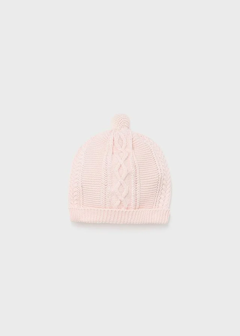 Pink Knit Layette Leg Warmer Set - Image 3