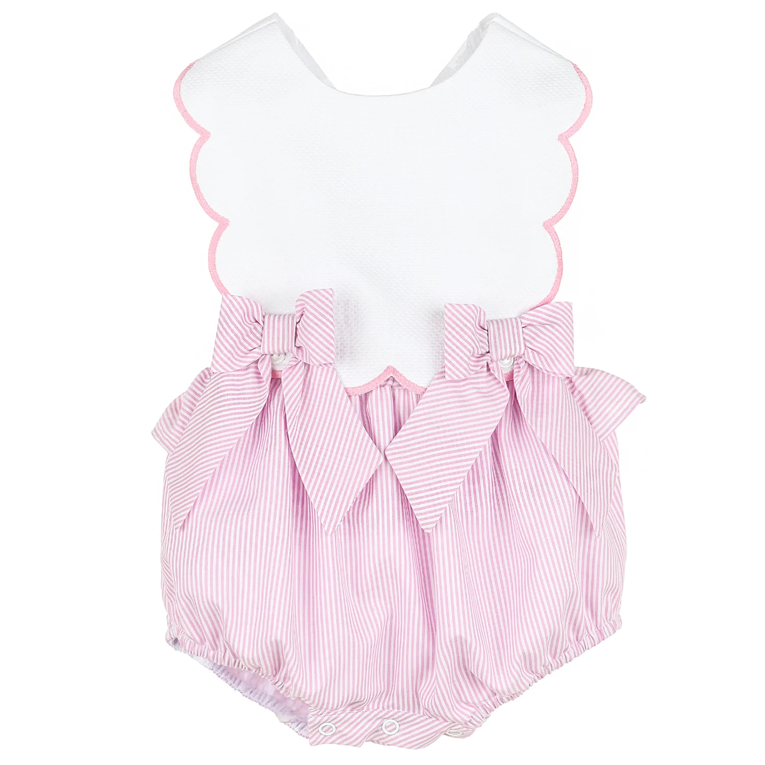Pink Lakeside Stripes Saylor Overall