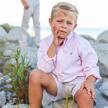 Pink Oxford Button Down Shirt - Image 5