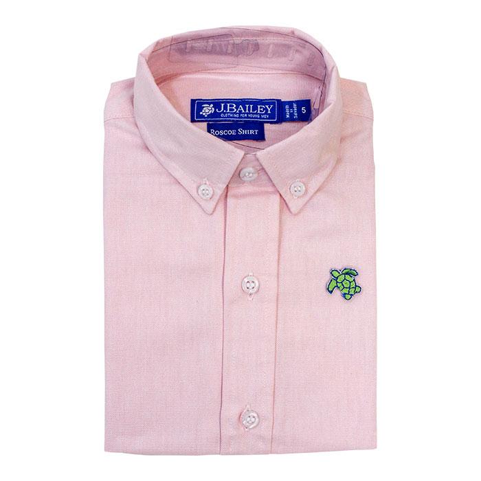 Pink Oxford Button Down Shirt - Image 7