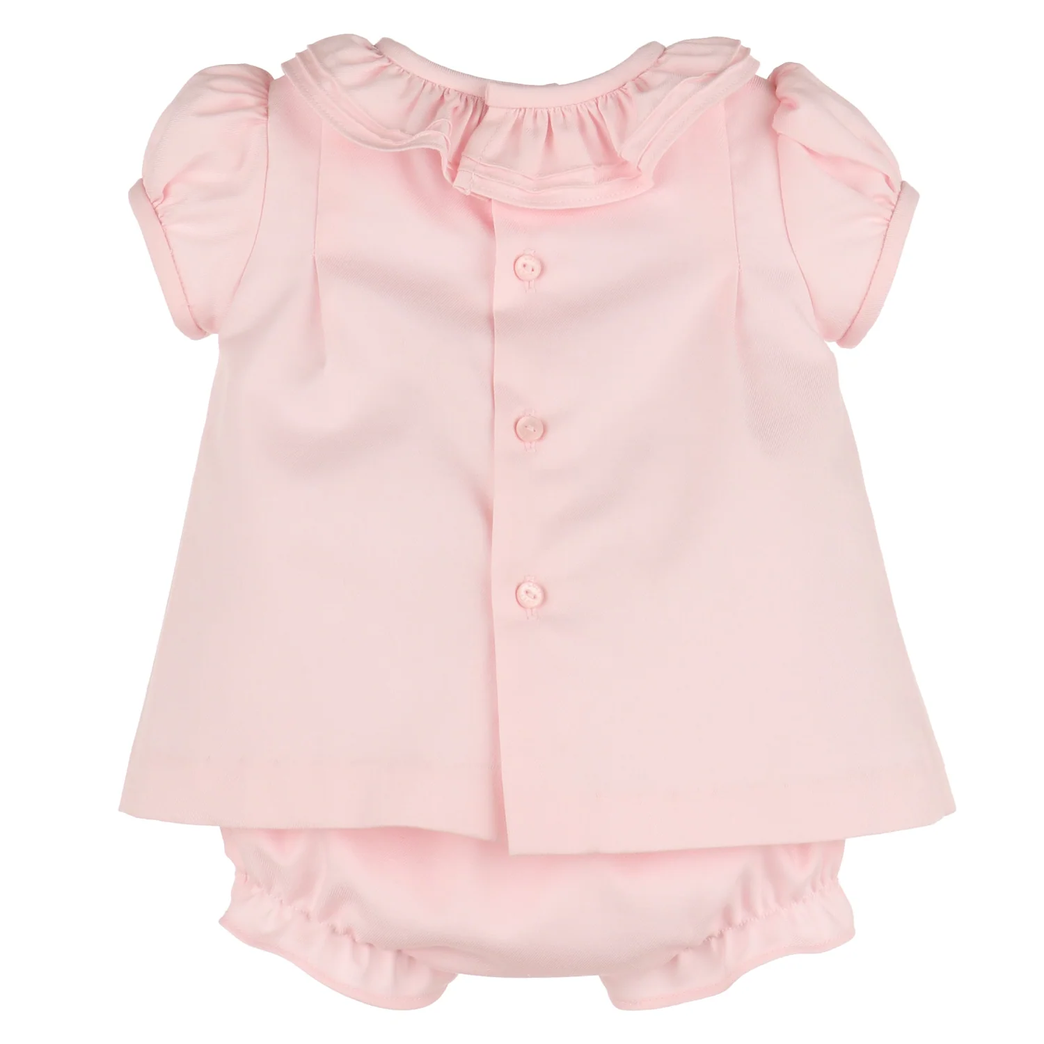Pink Pintucks and Lace Bishop - Image 2