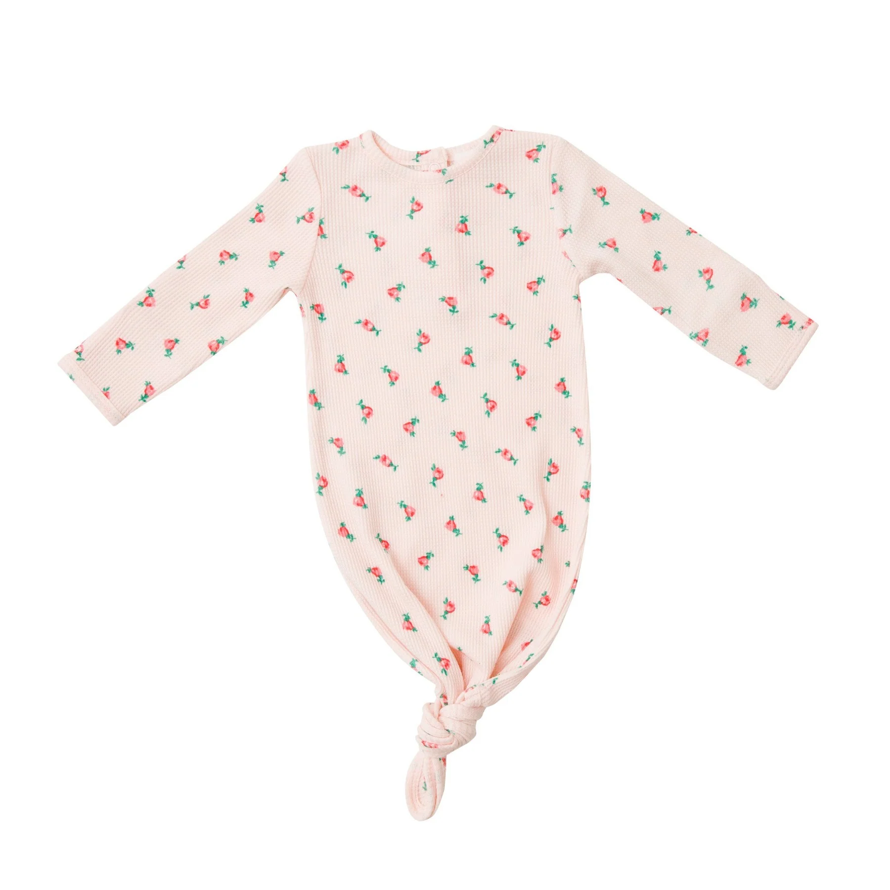 Pink Rosebud Knotted Gown