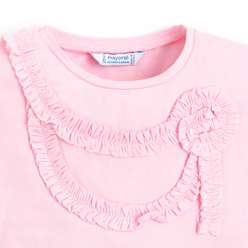 Pink Ruffle Sleeveless Top - Image 2