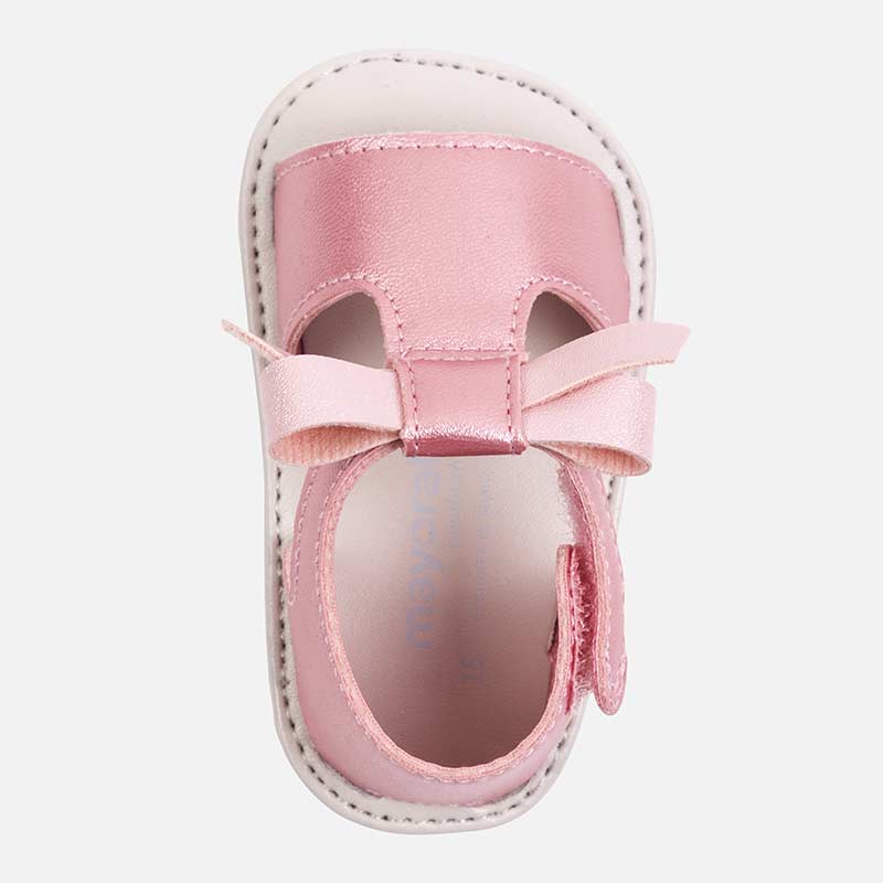 Pink Sandals with Bow - Image 3