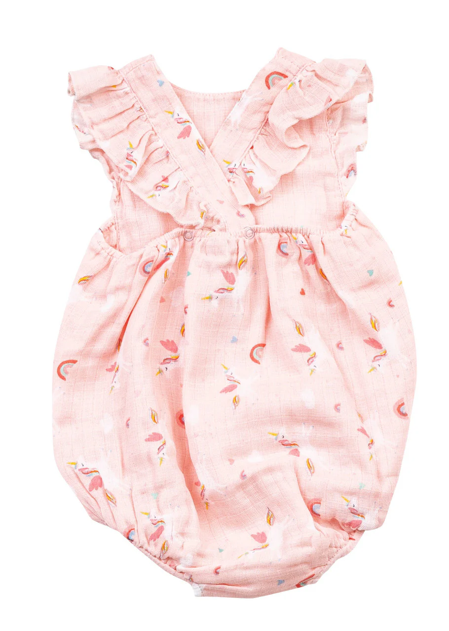 Pink Unicorn Sunsuit - Image 3