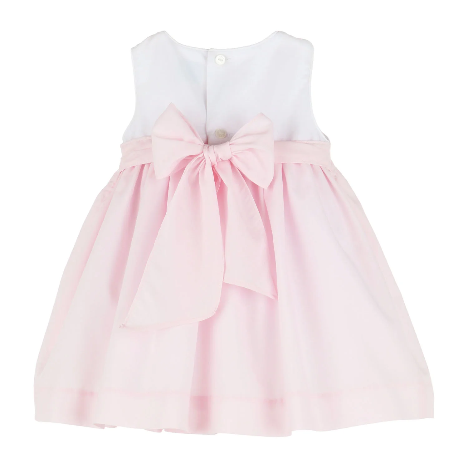 Pink & White Floral Dress - Image 2