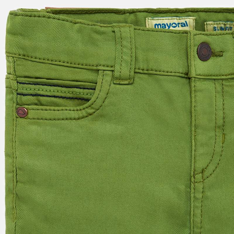 Pistachio Twill Pants - Image 2