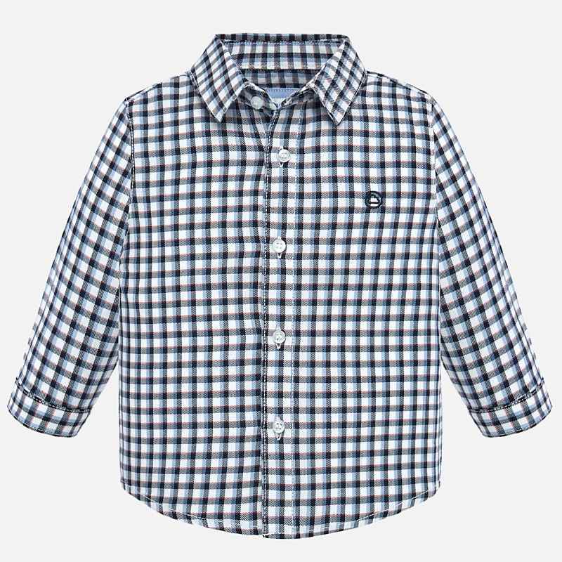 Plaid Long Sleeve Button Down Shirt