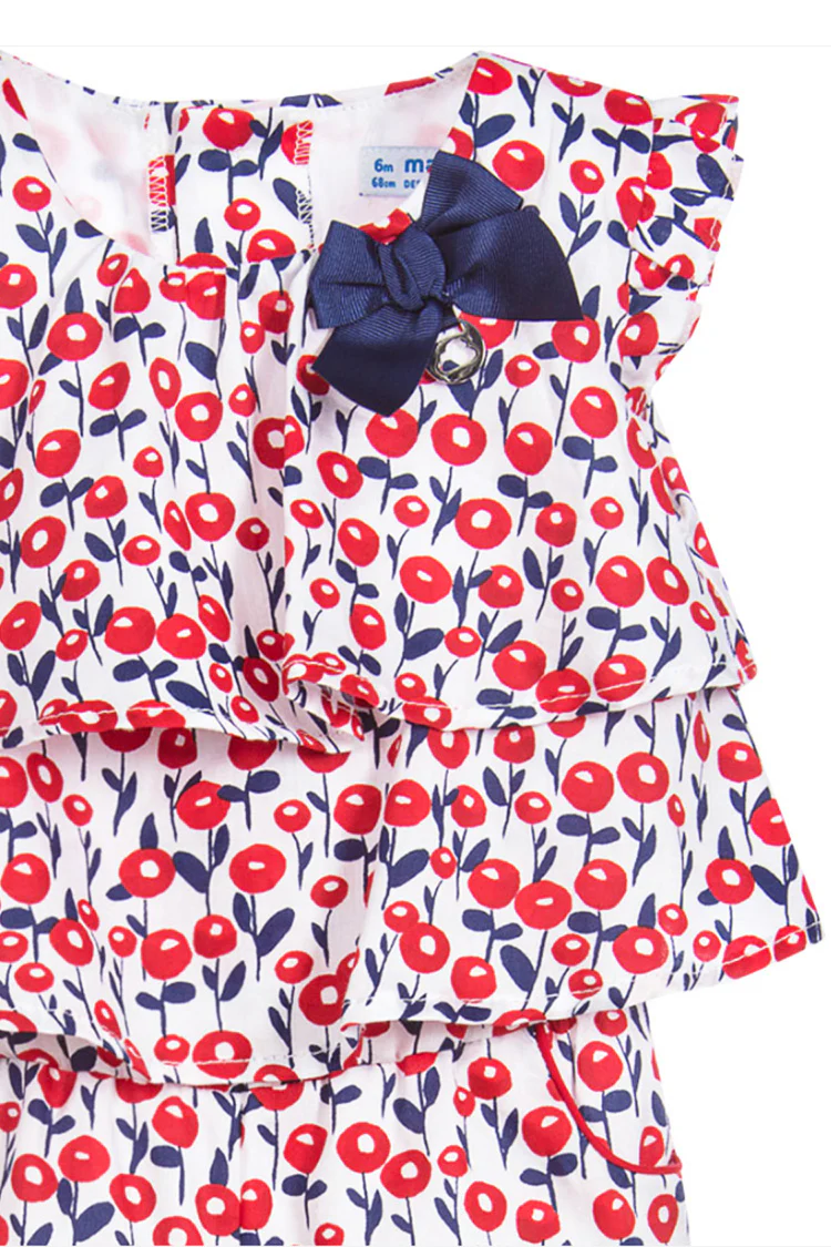 Printed Ruffle Jumpsuit - Image 3