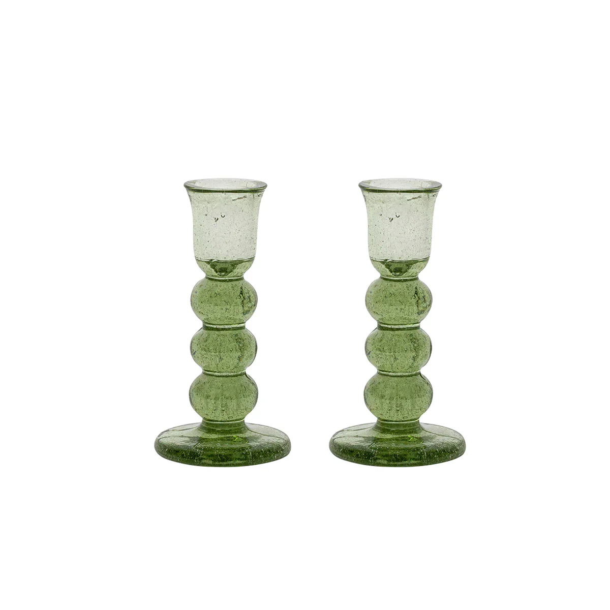 Provence 5" Candlestick Set/2 - Basil