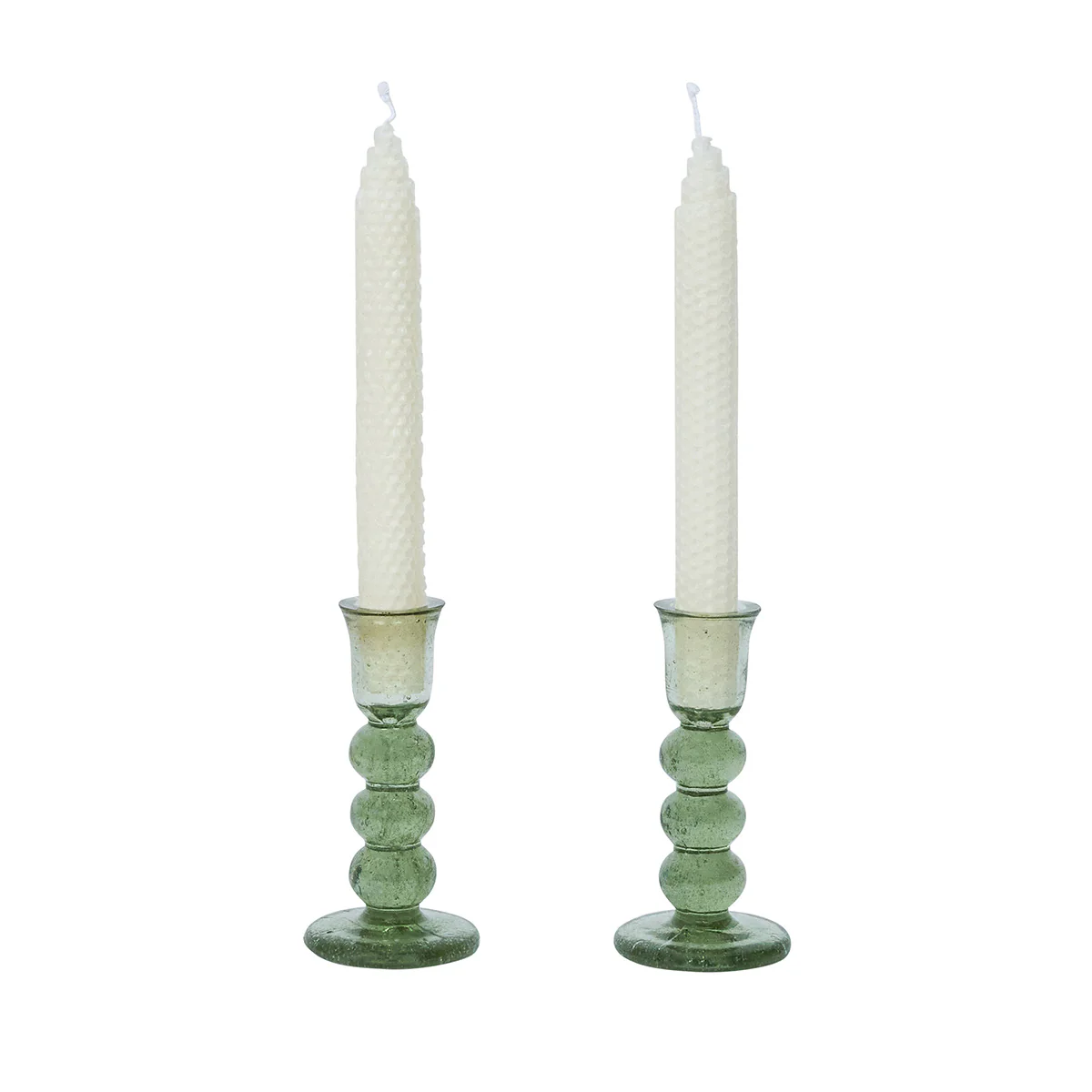 Provence 5" Candlestick Set/2 - Basil - Image 2
