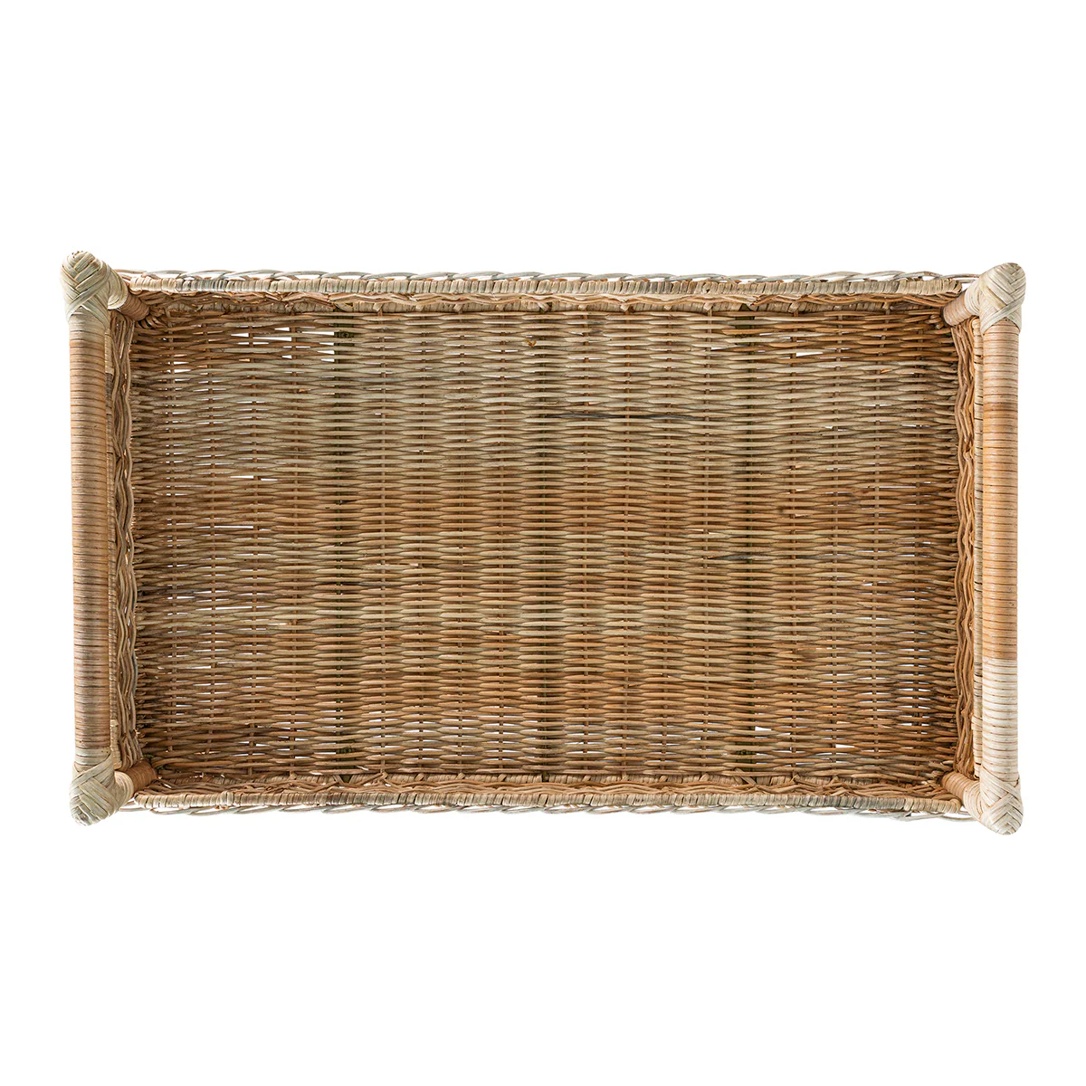 Provence Rattan Bar Cart - Whitewash - Image 5