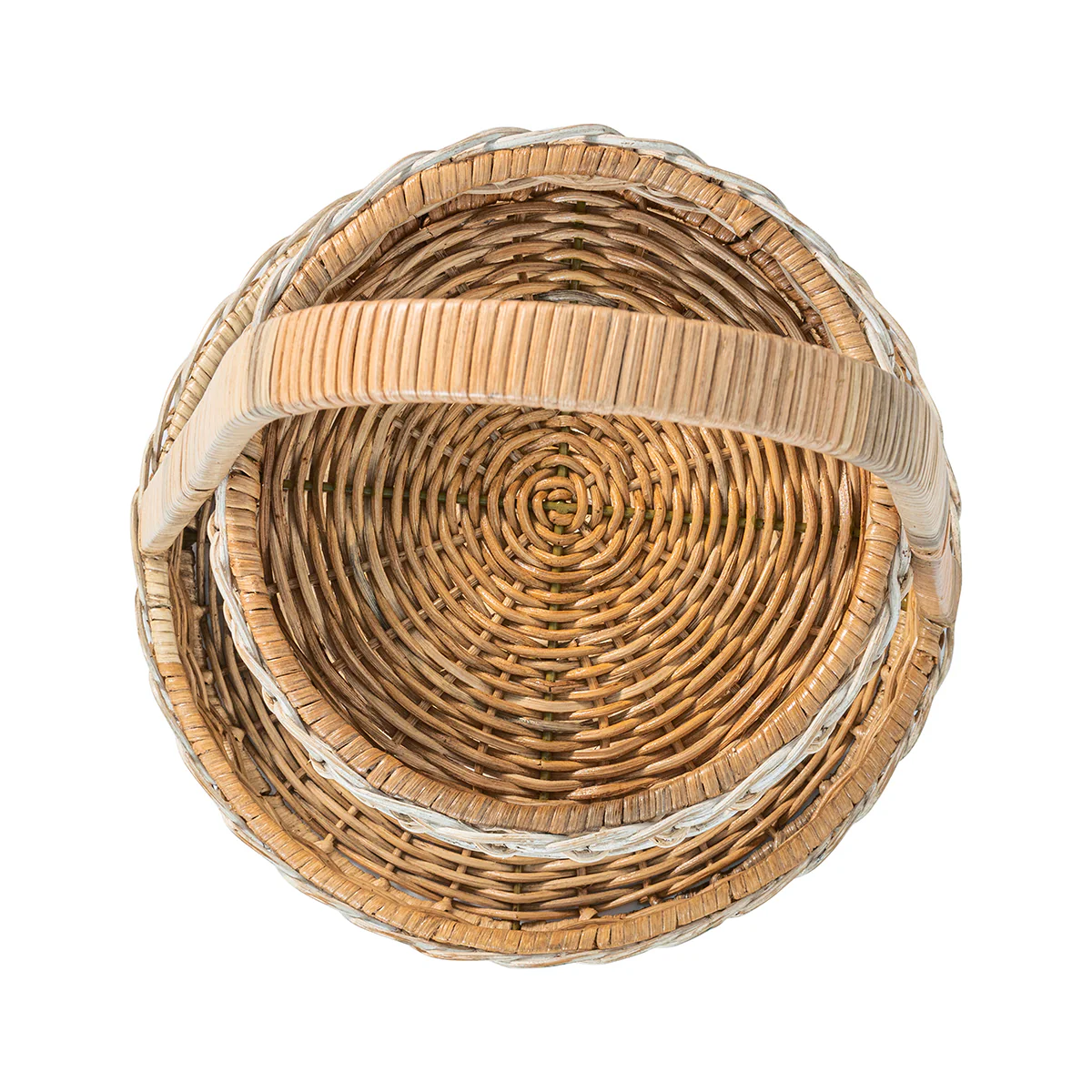 Provence Rattan Two Tiered Server - Whitewash - Image 5